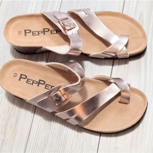 (8-4321) Peppep Sandals Sz 10 - Picture 3 of 7